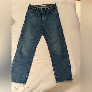 Levi’s wedgie straight jeans